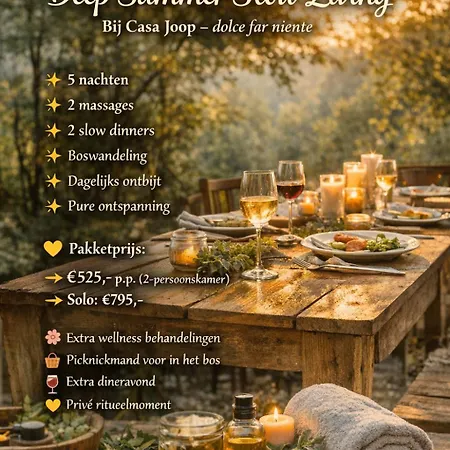 Casa Joop-dolce Far Niente Couette-café 3*